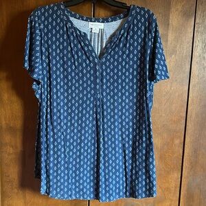 Very comfy. Woman’s blouse. Size 1X